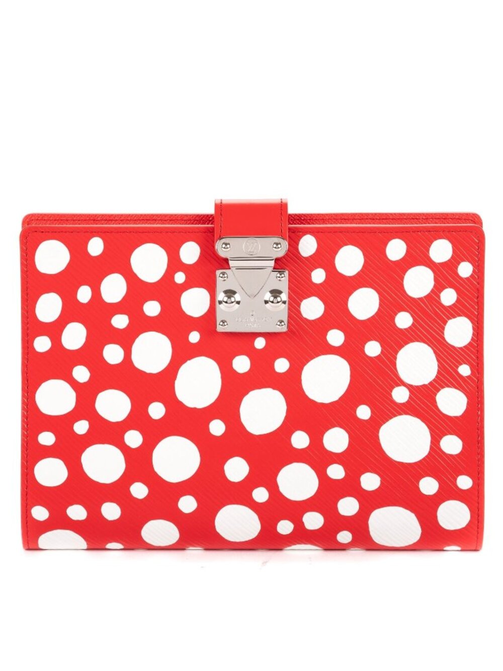 Louis Vuitton Yayoi Kusama Infinity Dots Paul Note Cover Red White Epi Pla